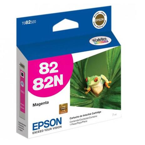 Cartucho de Tinta Epson 82N Magenta T082320 Menor preço em Cartucho de Tinta Epson 82N Magenta T082320