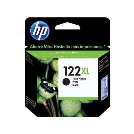 Cartucho de Tinta HP 122XL Preto CH563HB - Hp Cartuchos Menor preço em Cartucho de Tinta HP 122XL Preto CH563HB - Hp Cartuchos