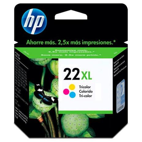 Cartucho de Tinta HP 22XL Colorido C9352CB Menor preço em Cartucho de Tinta HP 22XL Colorido C9352CB