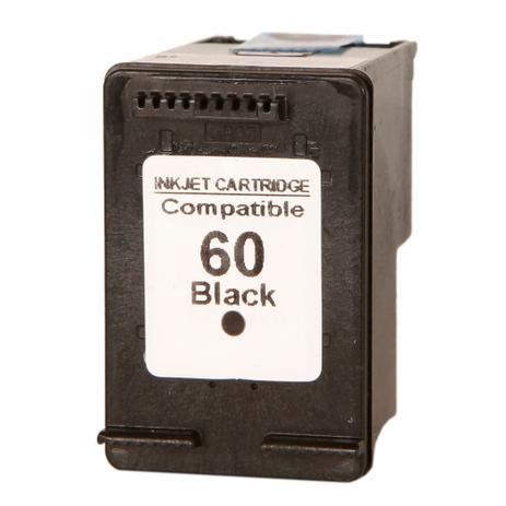 Cartucho de Tinta HP 60 Preto 6ml Megaplus  CC640WB  Compatível é boa?