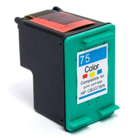 Cartucho de tinta HP 75XL CB338WB - Colorido - Compatível é boa?
