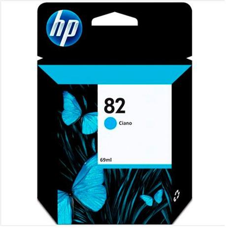 Cartucho de Tinta HP 82 Ciano - C4911AB Menor preço em Cartucho de Tinta HP 82 Ciano - C4911AB
