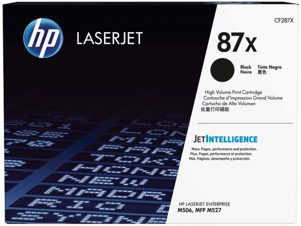 Cartucho de Tinta HP Preto - LaserJet Enterprise 87X