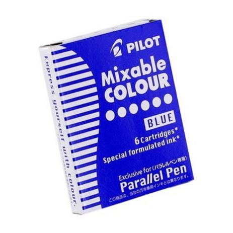 Menor preço em Cartucho De Tinta Pilot Caneta Parallel Pen - Azul 12