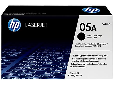 Cartucho de Toner HP 05A CE505A 2035 2055 - Preto Menor preço em Cartucho de Toner HP 05A CE505A 2035 2055 - Preto