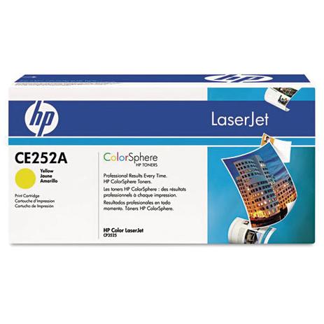 Cartucho de Toner HP 504A Amarelo - CE252A Menor preço em Cartucho de Toner HP 504A Amarelo - CE252A
