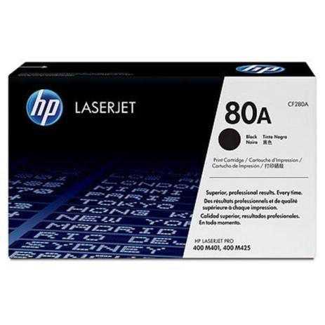 Cartucho De Toner HP 80a CF280A Preto Laserjet Pro400 M401n Menor preço em Cartucho De Toner HP 80a CF280A Preto Laserjet Pro400 M401n