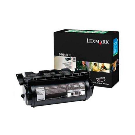 Cartucho de Toner T640 Lexmark Preto 64018HL Menor preço em Cartucho de Toner T640 Lexmark Preto 64018HL