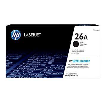 Cartucho e Toner HP LaserJet Preto 26A Menor preço em Cartucho e Toner HP LaserJet Preto 26A