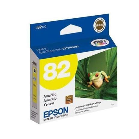 Cartucho Epson 82N Amarelo T082420 Menor preço em Cartucho Epson 82N Amarelo T082420
