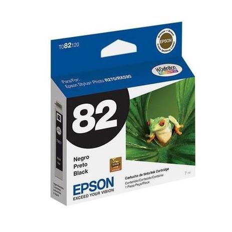 Cartucho Epson 82N Preto T082120 BR Menor preço em Cartucho Epson 82N Preto T082120 BR