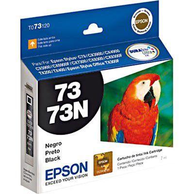 Cartucho epson preto t073120 (73) Menor preço em Cartucho epson preto t073120 (73)