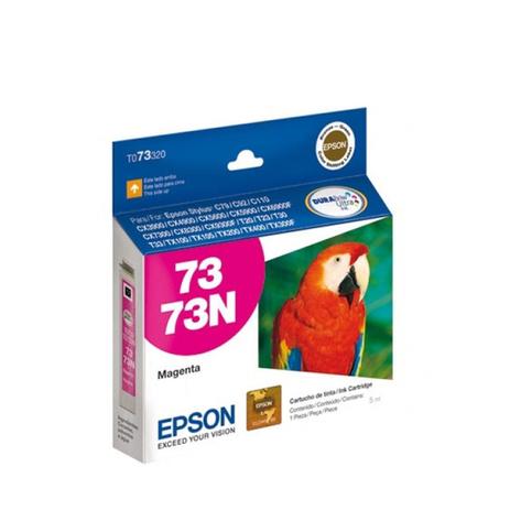 Cartucho Epson T073320 TO733N TO733 733 Magenta para c79 C92 c110 cx5600 tx300 cx4900 T24 T33 Menor preço em Cartucho Epson T073320 TO733N TO733 733 Magenta para c79 C92 c110 cx5600 tx300 cx4900 T24 T33
