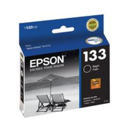 Cartucho Epson T133120-BR Preto Menor preço em Cartucho Epson T133120-BR Preto