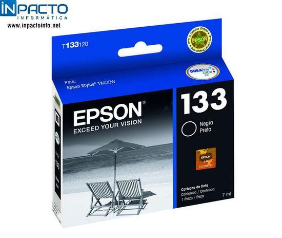 Cartucho epson t133120 preto original Menor preço em Cartucho epson t133120 preto original
