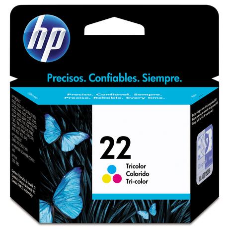 Menor preço em Cartucho HP (22) C9352AB - cores 6ml - serie PSC 1410/F4180/5610