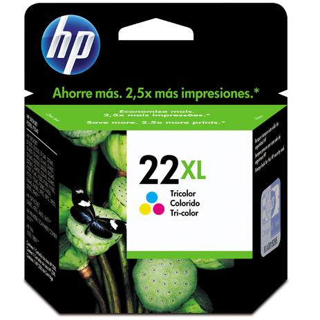 Cartucho HP (22XL) C9352CB - cores 17ml - serie D1560/F2280/F4180/5610 Menor preço em Cartucho HP (22XL) C9352CB - cores 17ml - serie D1560/F2280/F4180/5610