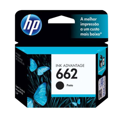 Cartucho HP Preto 662 CZ103AB Original é boa?