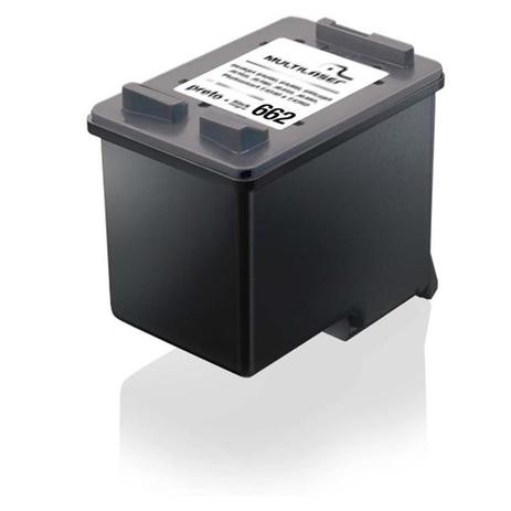 Cartucho Jato Compatível C/Hp Mod. 662 Preto - CO662P - Multilaser Menor preço em Cartucho Jato Compatível C/Hp Mod. 662 Preto - CO662P - Multilaser
