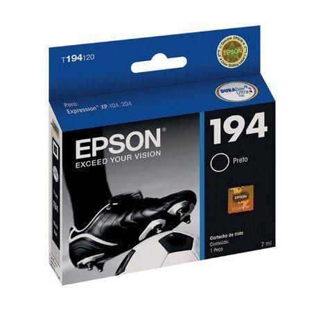 Cartucho original EPSON 194 preto Menor preço em Cartucho original EPSON 194 preto