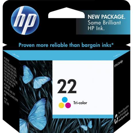 Cartucho Original Hp 22 hp22 22 C9352ab 6ml Menor preço em Cartucho Original Hp 22 hp22 22 C9352ab 6ml