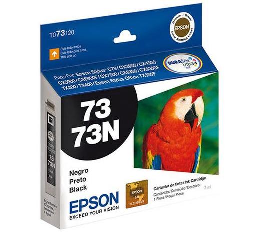 Cartucho Preto T073120-Epson Menor preço em Cartucho Preto T073120-Epson