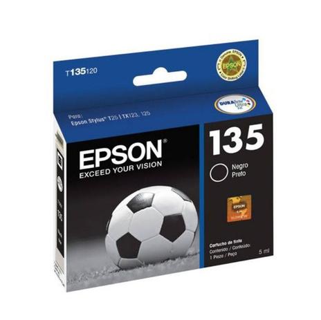 Cartucho Preto T135120-Epson Menor preço em Cartucho Preto T135120-Epson