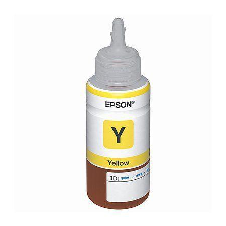 Cartucho Refil de Tinta Epson Amarelo - T664420 L355 Menor preço em Cartucho Refil de Tinta Epson Amarelo - T664420 L355