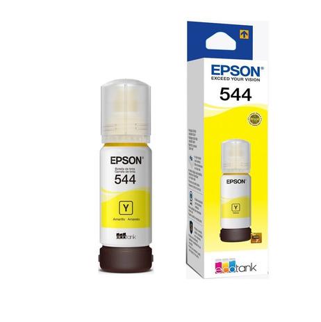 Cartucho Refil Tinta Original Epson Yellow T544420 L1110 L5190 L3110 L3150 T544 544 65ml Menor preço em Cartucho Refil Tinta Original Epson Yellow T544420 L1110 L5190 L3110 L3150 T544 544 65ml