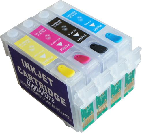 Cartuchos recarregáveis epson tw40 t40w com chip full - Inkfast Menor preço em Cartuchos recarregáveis epson tw40 t40w com chip full - Inkfast