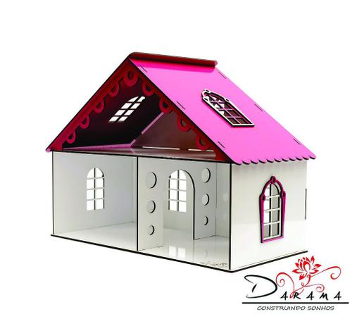 Casa de bonecas para mini bonecas compatível com lol e polly modelo lily sonhos - darama Menor preço em Casa de bonecas para mini bonecas compatível com lol e polly modelo lily sonhos - darama