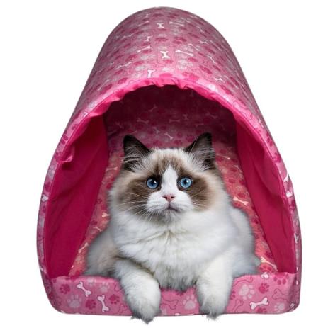 Casa De Gatos e Cães Cama Para Cachorros Impermeável Toca Iglu Grande G - Pico Pets é boa?