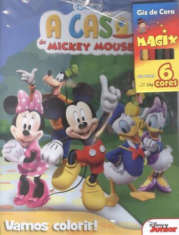 Casa do mickey mouse - vamos colorir! - Difusao cultural do livro Menor preço em Casa do mickey mouse - vamos colorir! - Difusao cultural do livro