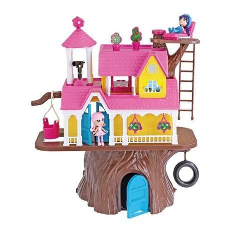 Casa na árvore rosa xplast Menor preço em Casa na árvore rosa xplast