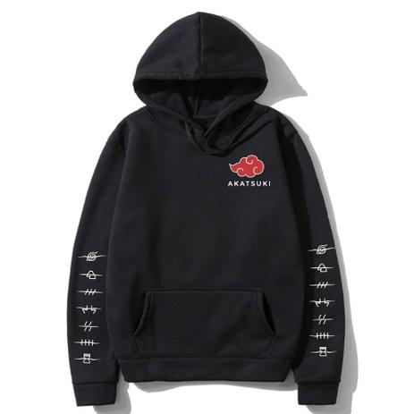 primitive moletom com capuz naruto