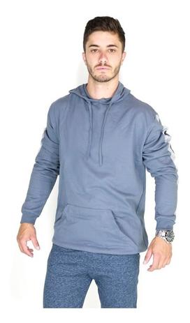 blusa moletom cinza masculina