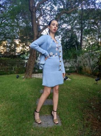 Casaco De Inverno La Super Grosso Azul Bebe Tam P Lanca Perfume Outros Moda E Acessorios Magazine Luiza