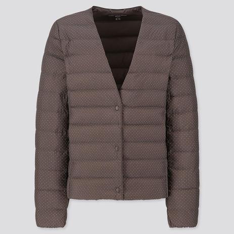 Casaco Fem Ultra Light Down Compact Uniqlo Cinza BOLINHA M - Casaco Feminino - Magazine Luiza