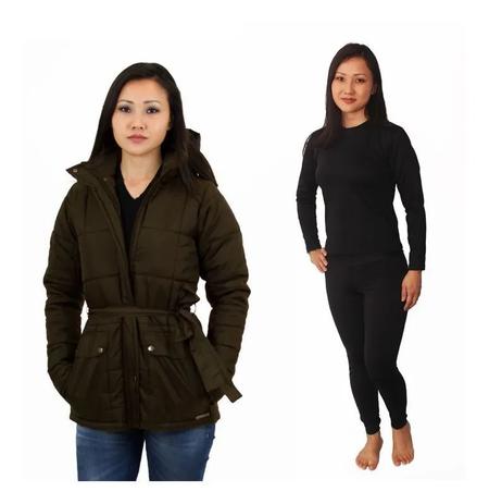 casaco feminino para neve