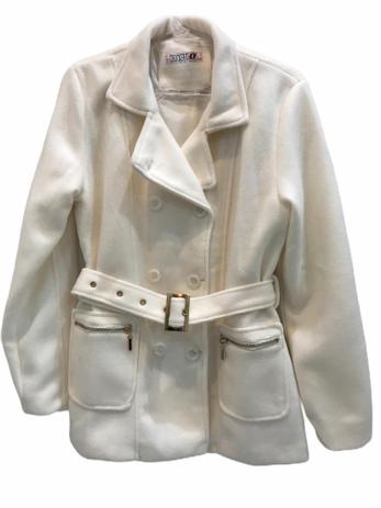 casaco off white feminino