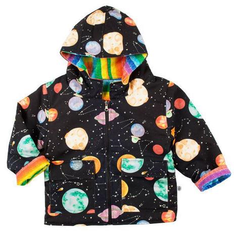 casaco dupla face infantil