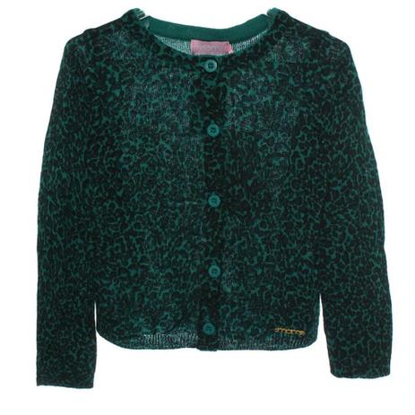 Casaco Infantil Momi Tricot Oncinha Verde Menor preço em Casaco Infantil Momi Tricot Oncinha Verde