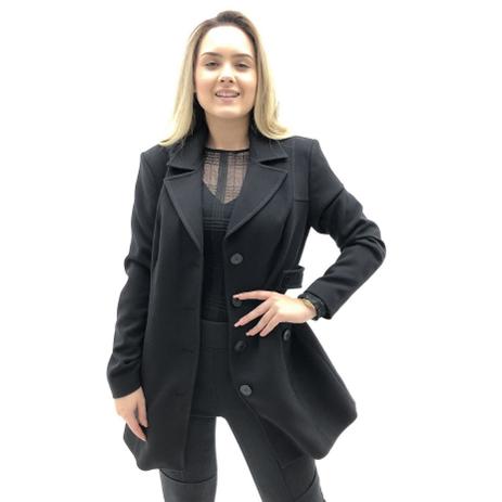 casaco malise preto