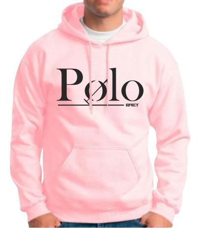polo pullover moletom com capuz