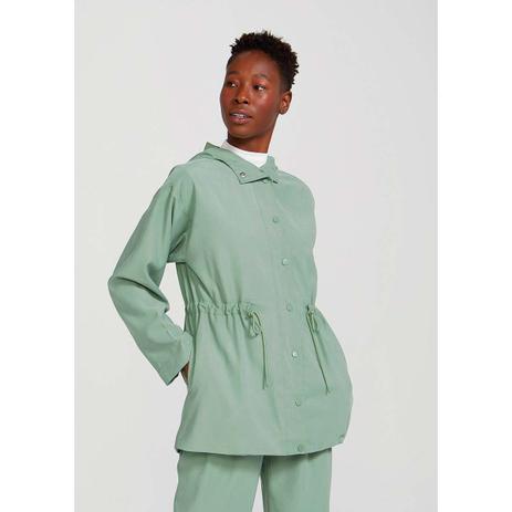 Casaco Parka Feminino Com Capuz - hering Menor preço em Casaco Parka Feminino Com Capuz - hering