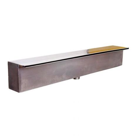 Cascata de embutir para piscina 40 cm lâmina curta aço inox - D3 equipamentos é boa?
