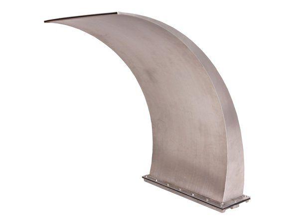 Cascata Para Piscina Inox Wave Média 42 cm - Shop das cascatas Menor preço em Cascata Para Piscina Inox Wave Média 42 cm - Shop das cascatas
