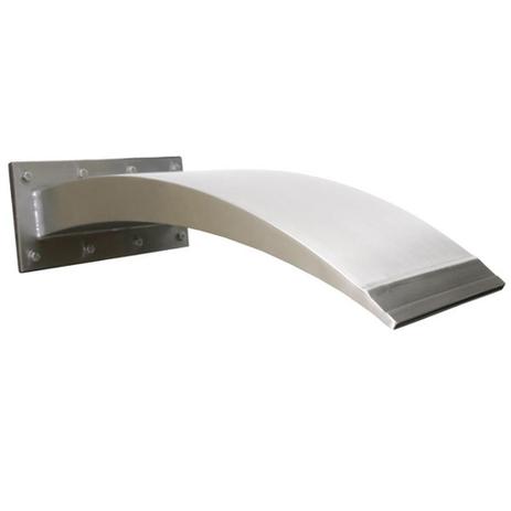 Cascata para piscina wave wall grande 80x50 aço inox - D3 equipamentos Menor preço em Cascata para piscina wave wall grande 80x50 aço inox - D3 equipamentos