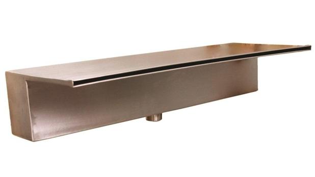 Cascata Piscina Embutir Aço Inox Escovado Lamina Longa 80cm - Cascata e lazer Menor preço em Cascata Piscina Embutir Aço Inox Escovado Lamina Longa 80cm - Cascata e lazer