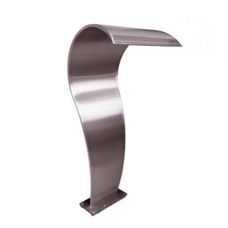 Cascata Piscina High Tech Naja G Aço Inox 304 Escovado - Cascata e lazer Menor preço em Cascata Piscina High Tech Naja G Aço Inox 304 Escovado - Cascata e lazer